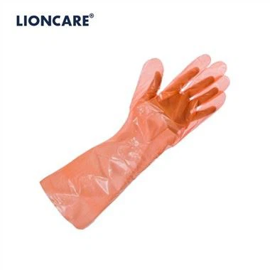 Gants jetables à manches longues en polyéthylène LIONCARE®