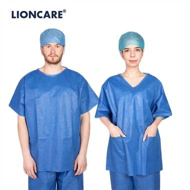 T-shirts médicaux jetables LIONCARE® SMS