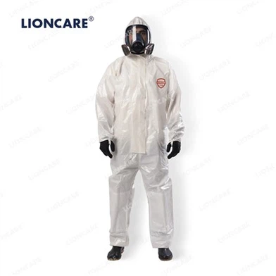 Combinaison de protection chimique LIONCARE® CoverPremPro avec coutures étanchées